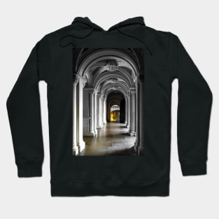 Corridor in Penrhyn castle Hoodie